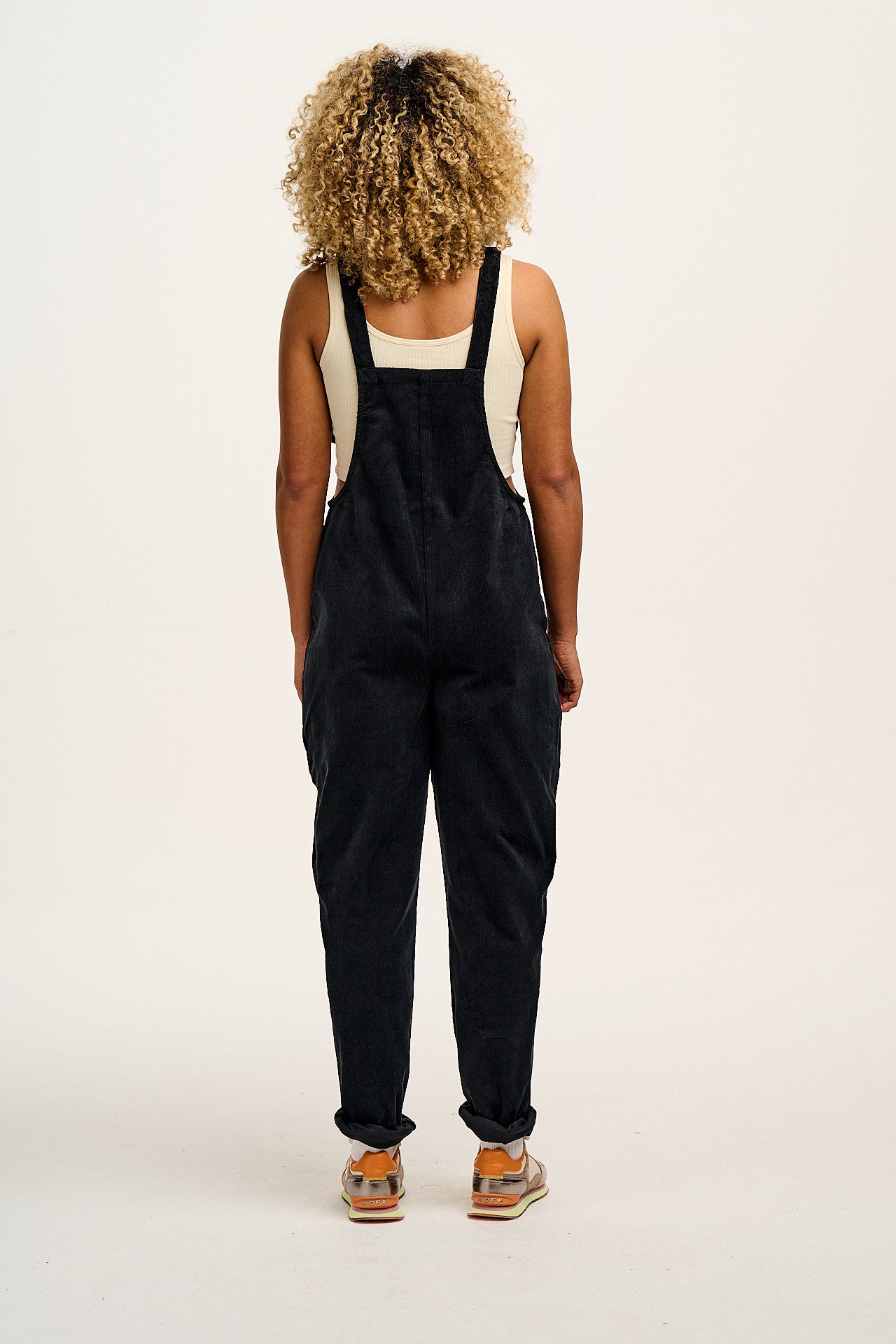 Original - Corduroy Dungarees in Black