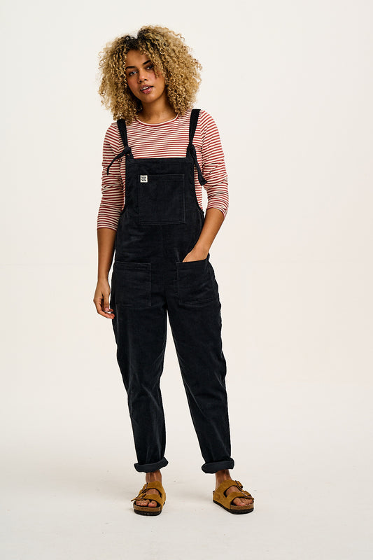 Original - Corduroy Dungarees in Black