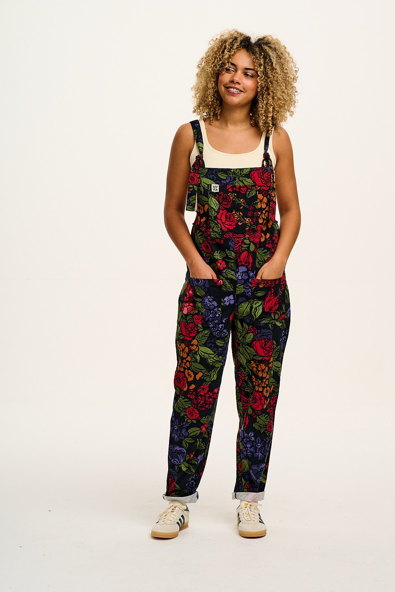 Original - Twill Dungarees in Maria Print