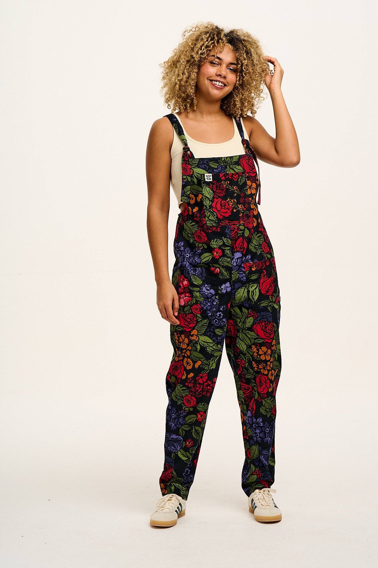 Original - Twill Dungarees in Maria Print