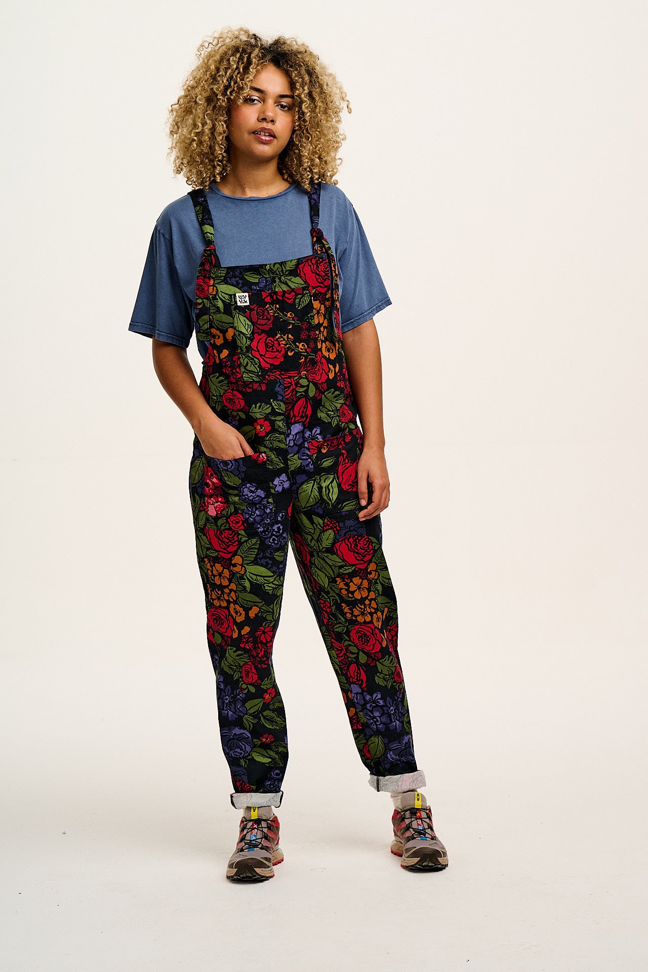 Original - Twill Dungarees in Maria Print