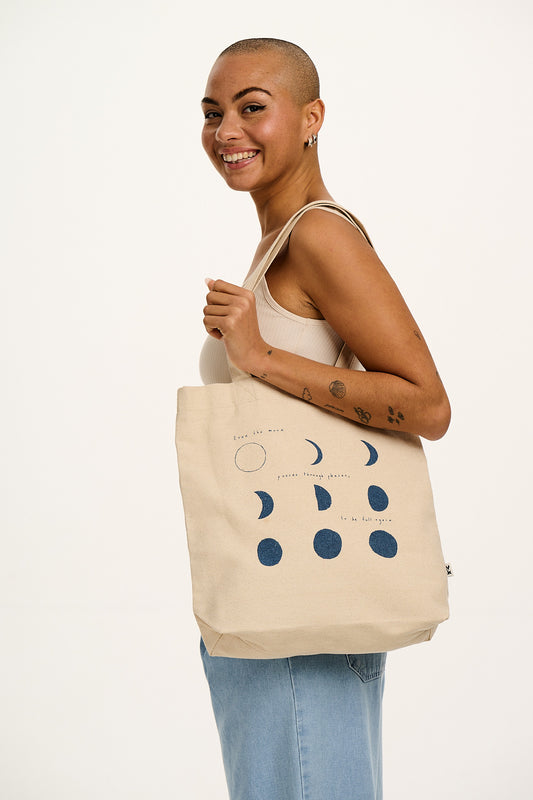 L.E. Felix - Cotton Tote Bag in Artist Print by Wen Yee Kok