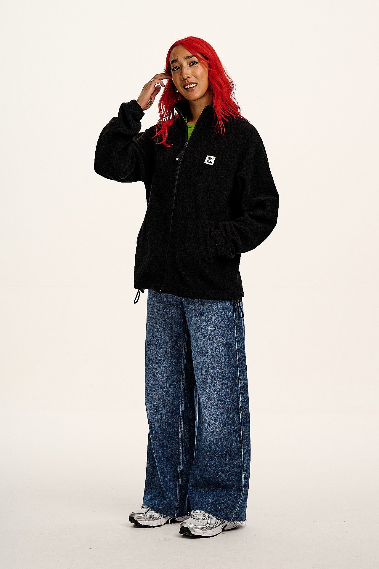 Nicks - Full Zip Polar Fleece in Black – Lucy & Yak