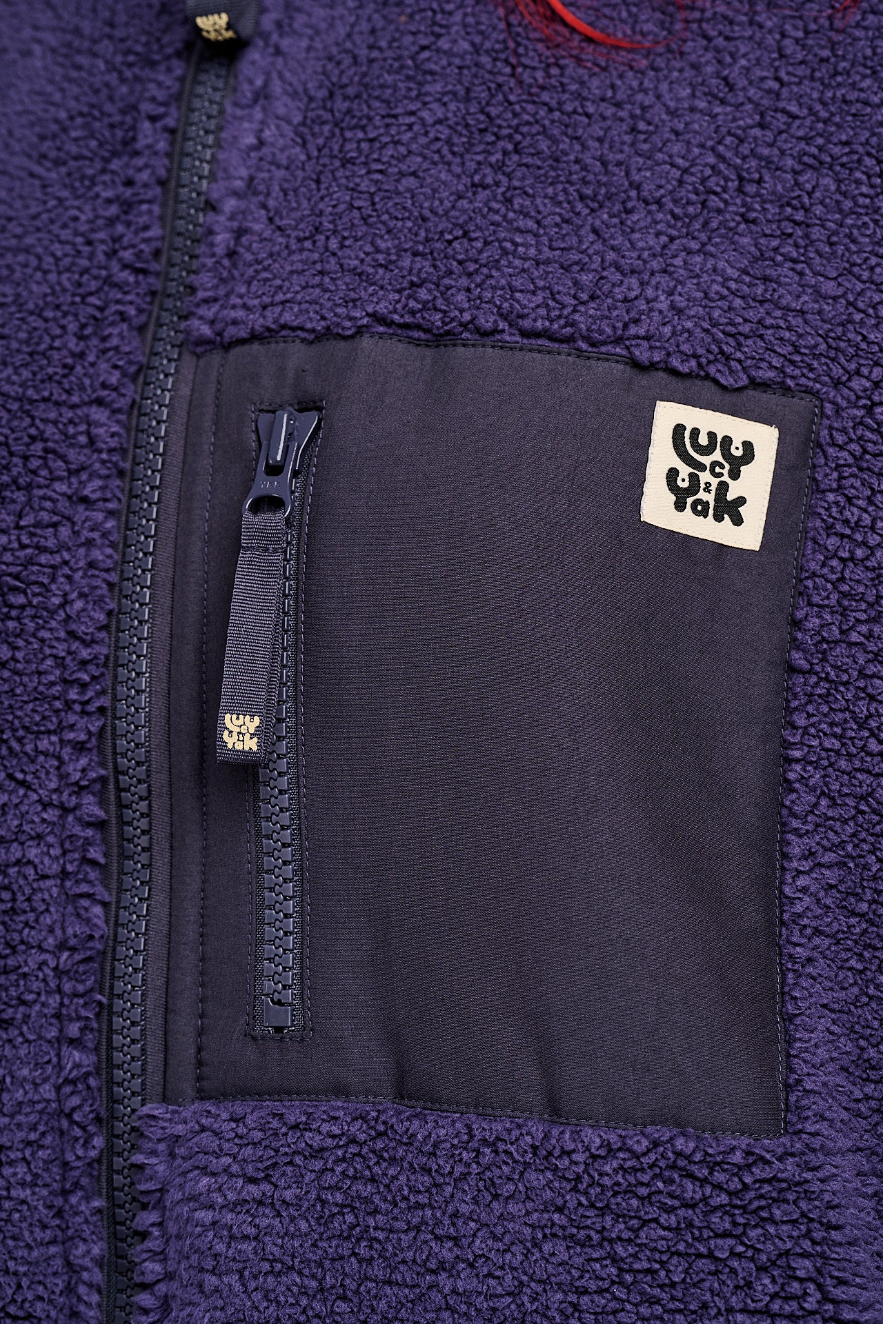 Harper Borg Fleece Jacket in Blueberry – Lucy Yak