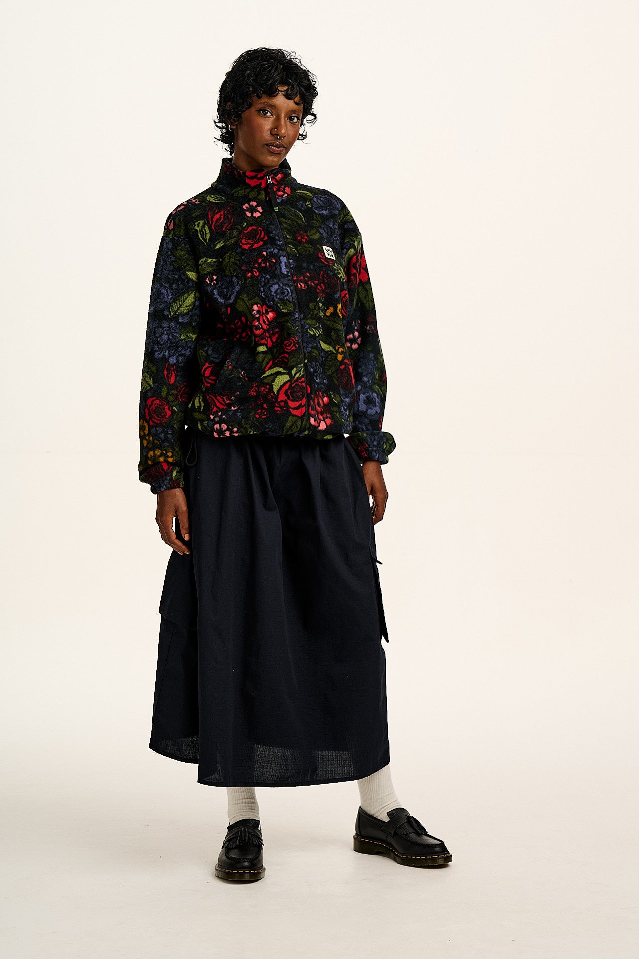 Nicks - Full Zip Polar Fleece in Maria Print