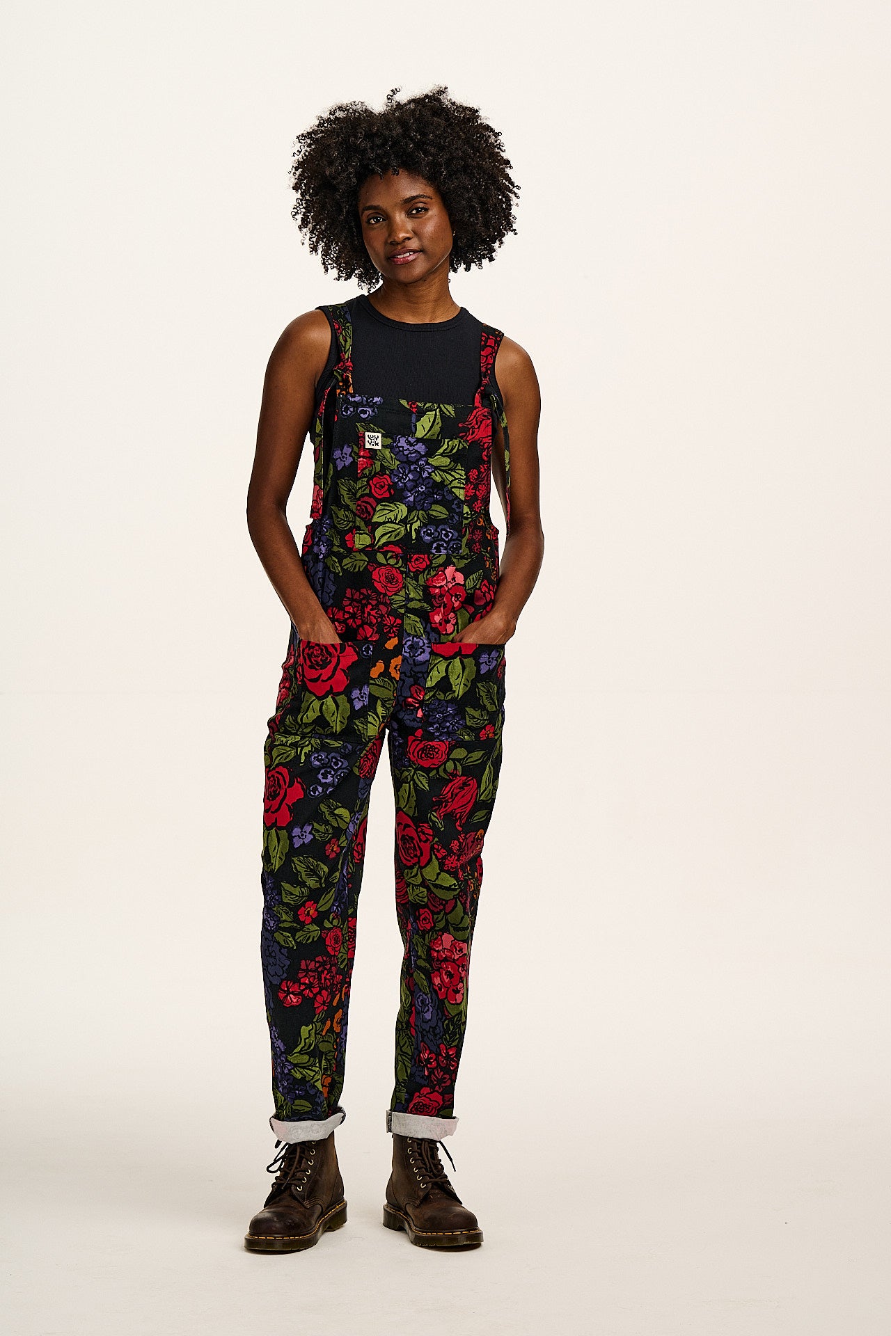 Original Cotton Dungarees Maria Print