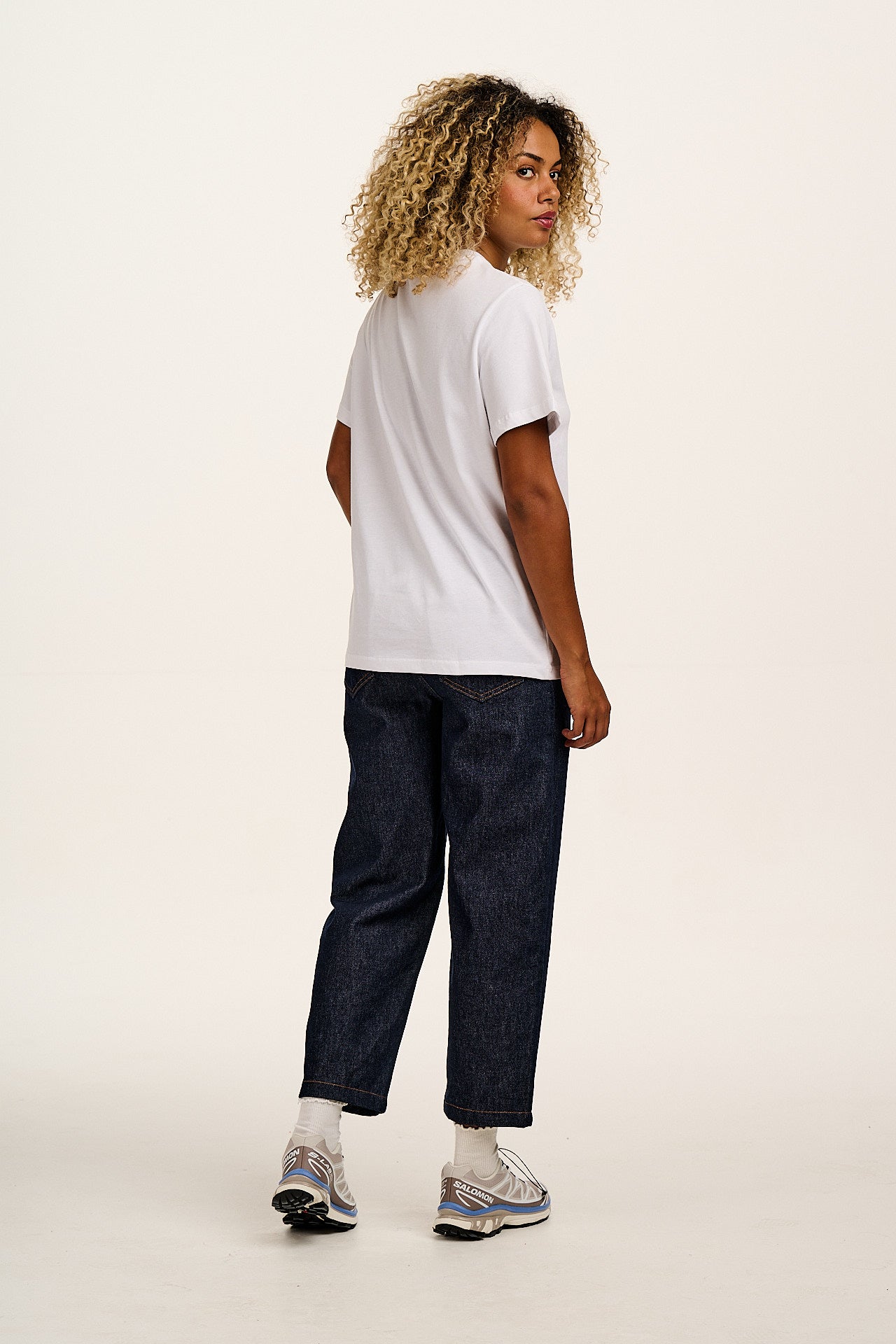 Denver - Cotton T-Shirt in White