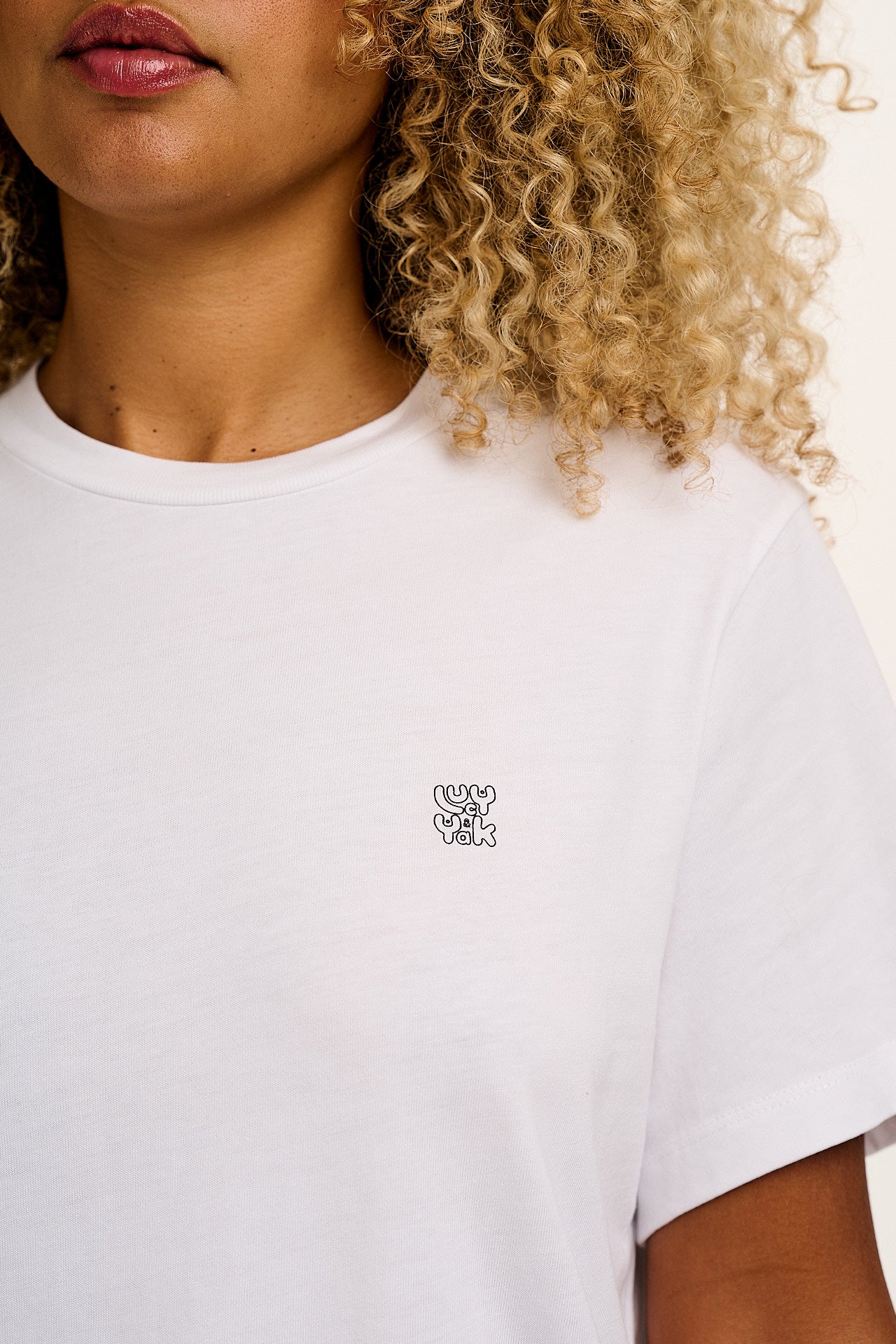 Denver - Cotton T-Shirt in White