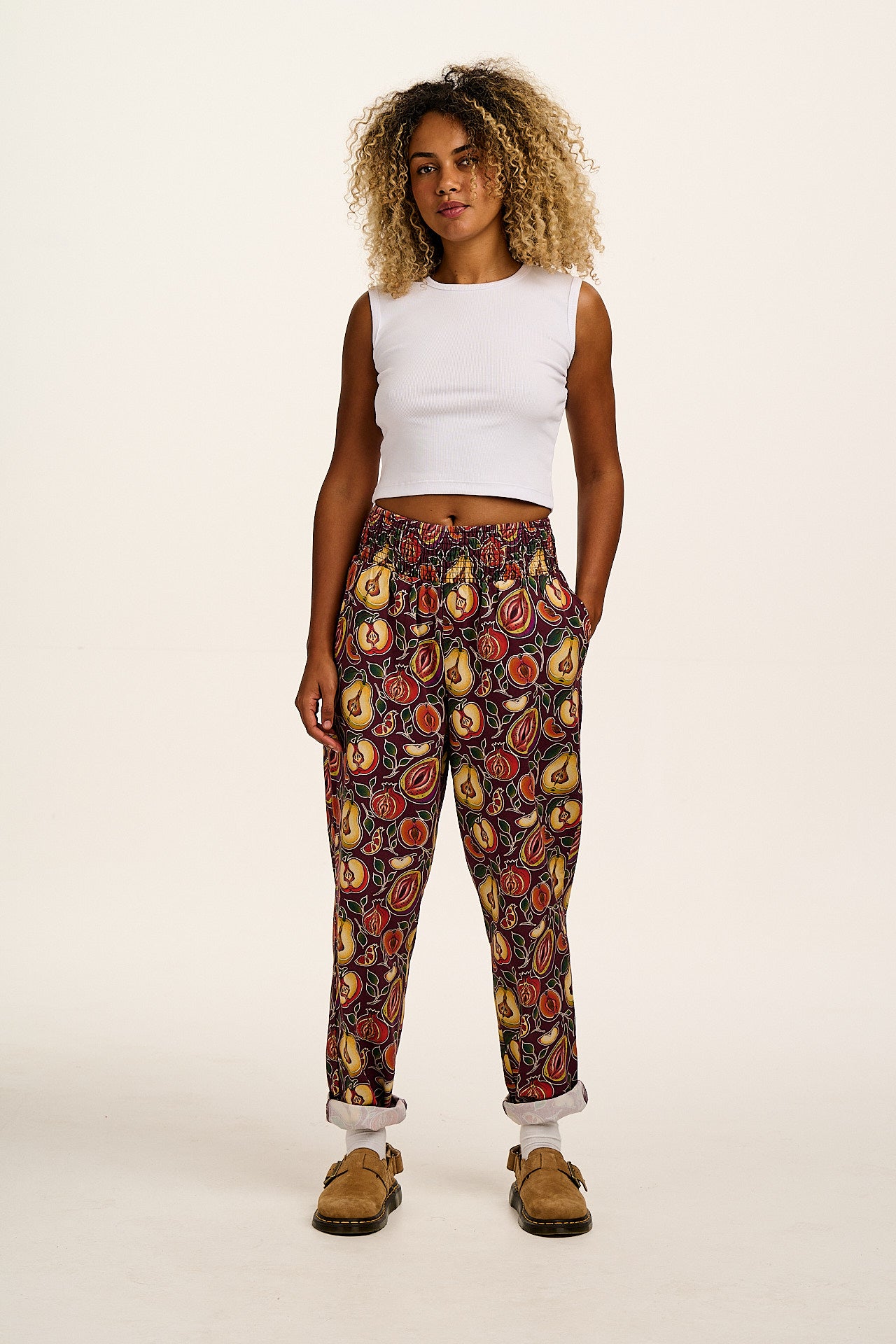 L.E. Alexa - Cotton Trousers in Vulvaree 3.0