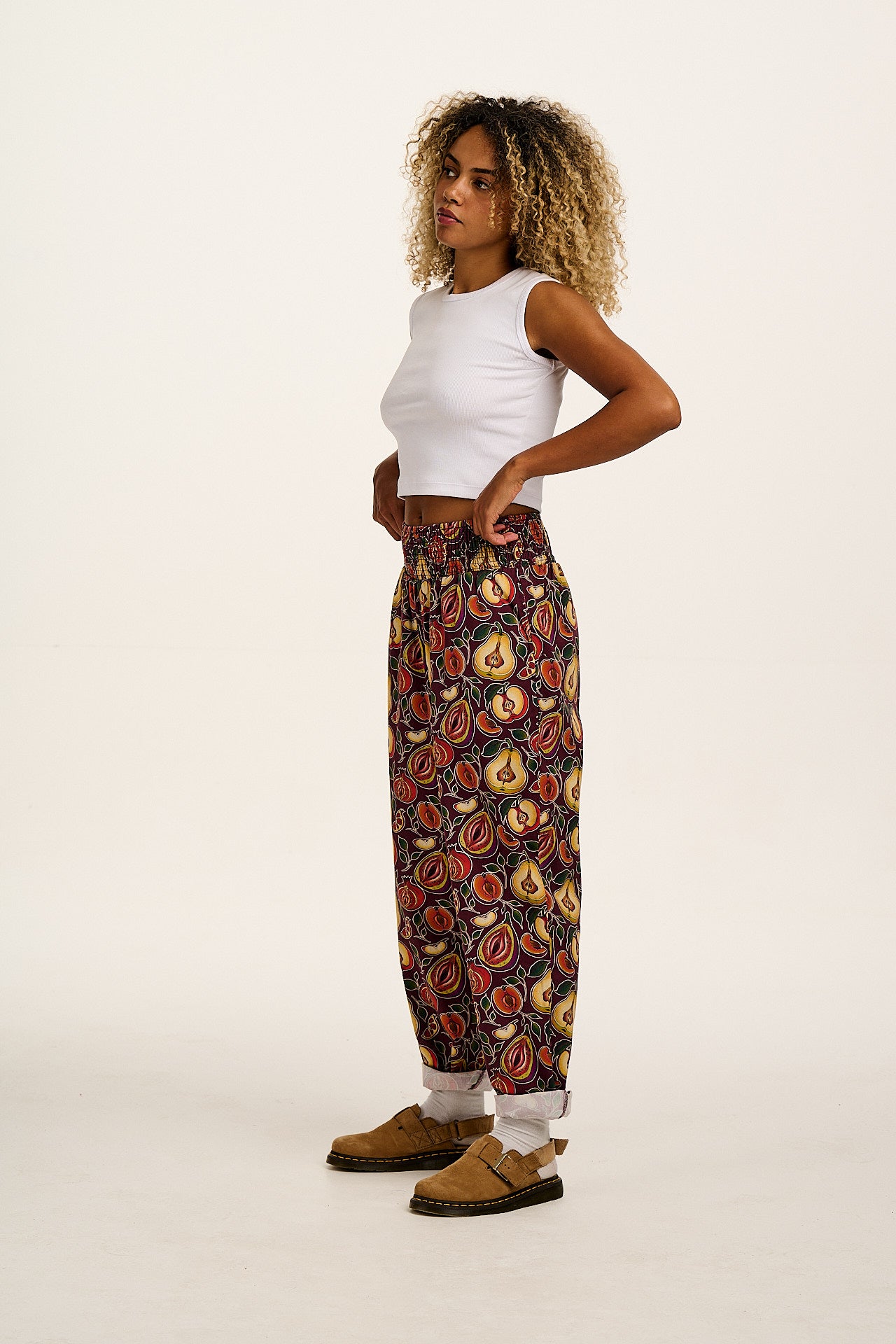 L.E. Alexa - Cotton Trousers in Vulvaree 3.0