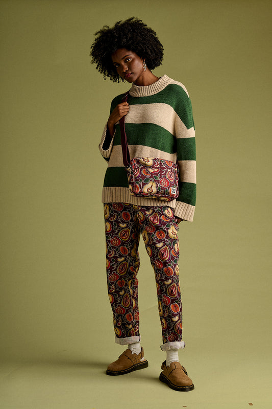 L.E. Dara - Cotton Crossbody Bag in Vulvaree 3.0