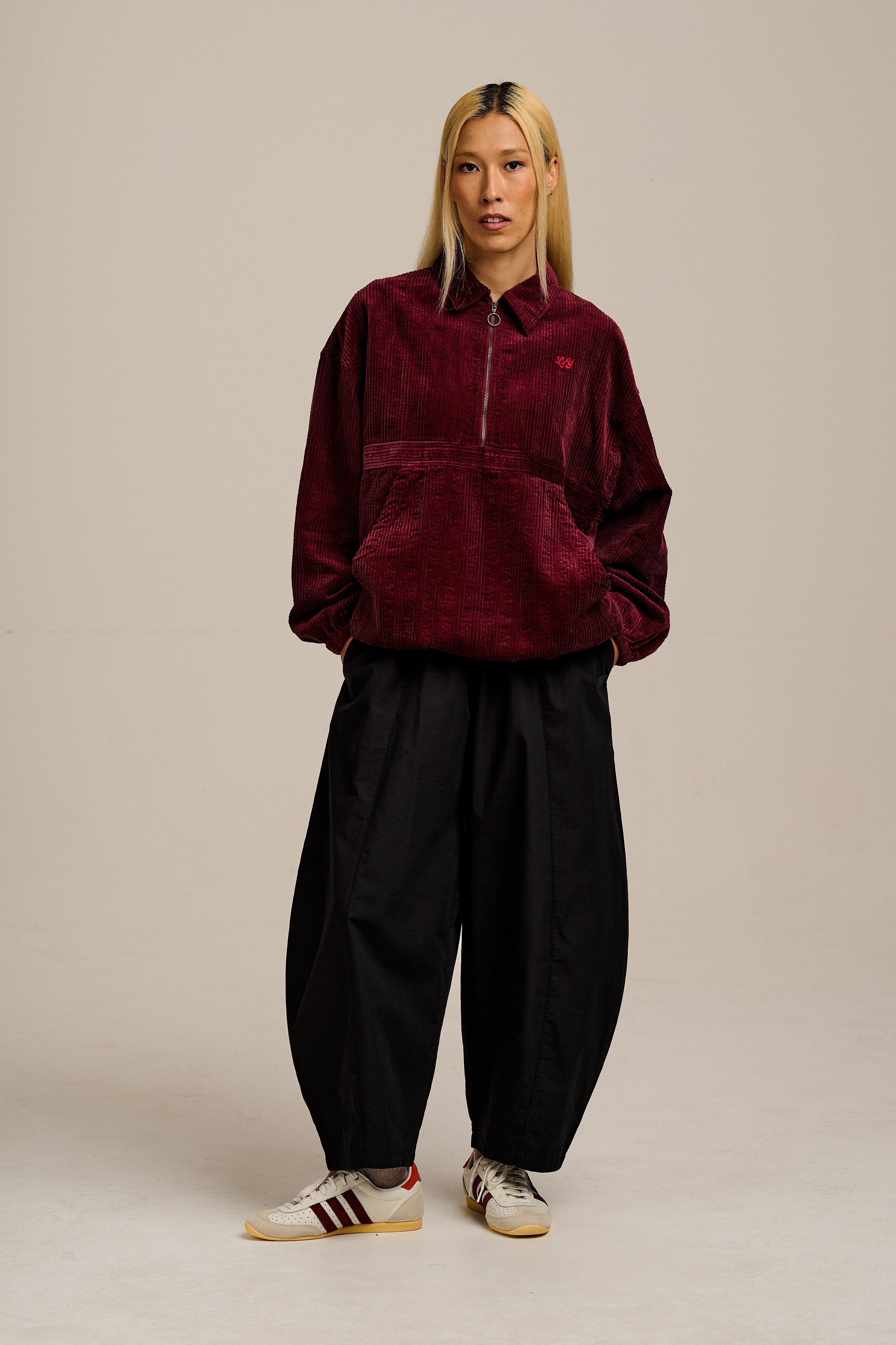 Obregon Cotton Trousers in Black