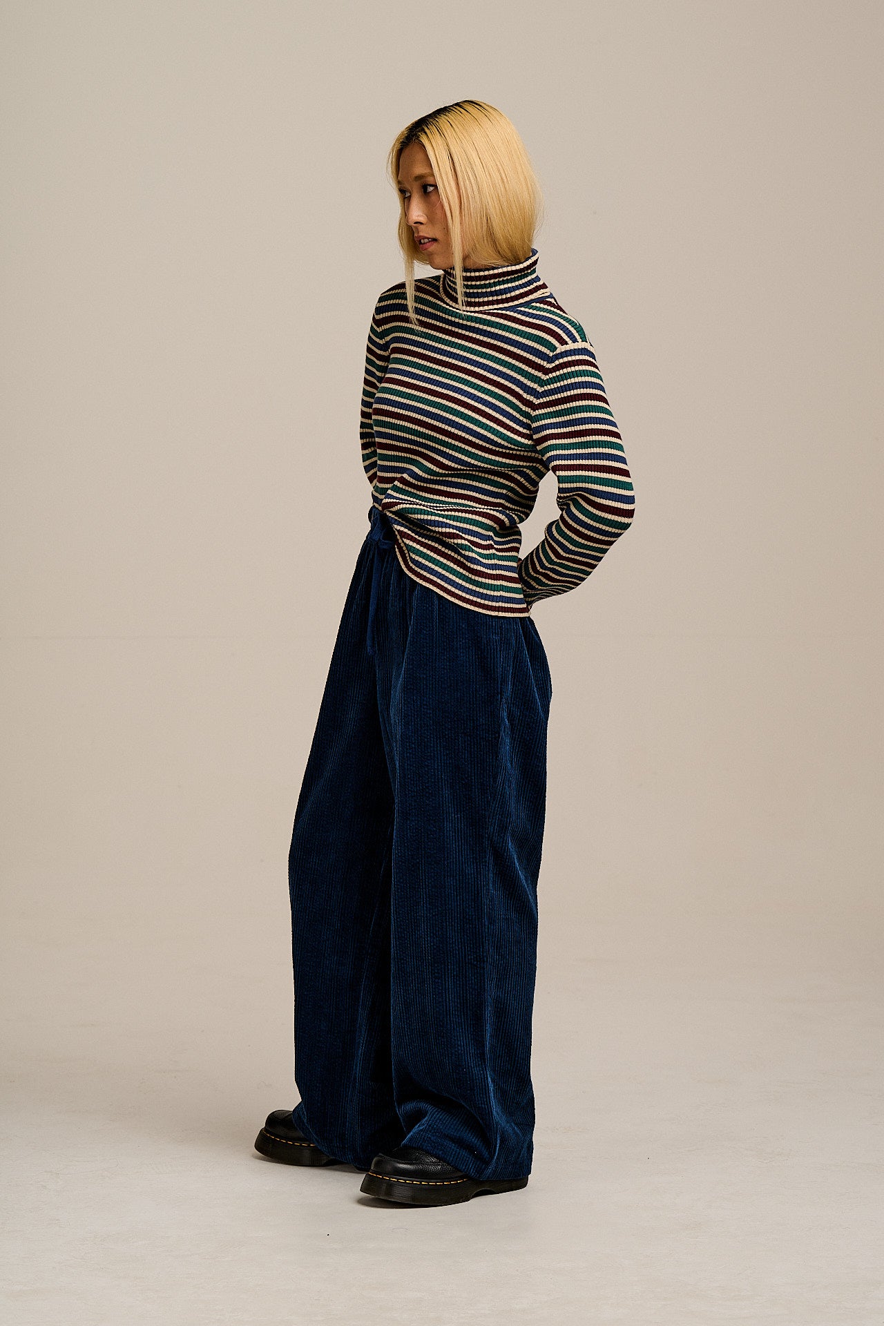 everyone wide straight corduroy trousers Wide Wale Corduroy Pants
