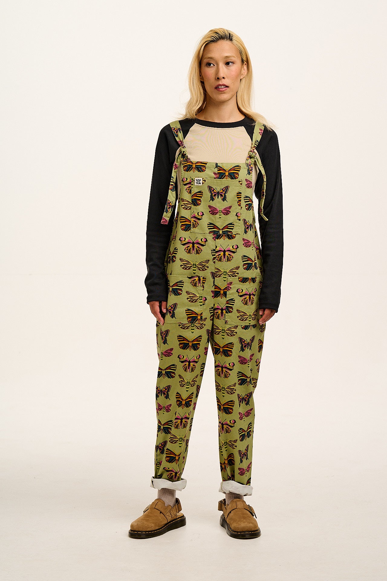 Original - Cotton Dungaree in Green Papilio