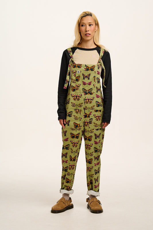 Original - Cotton Dungaree in Green Papilio
