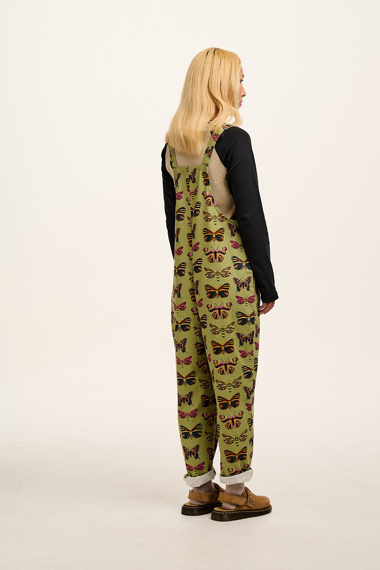 Original - Cotton Dungaree in Green Papilio