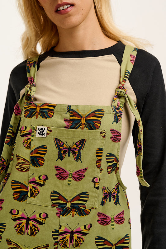 Original - Cotton Dungaree in Green Papilio