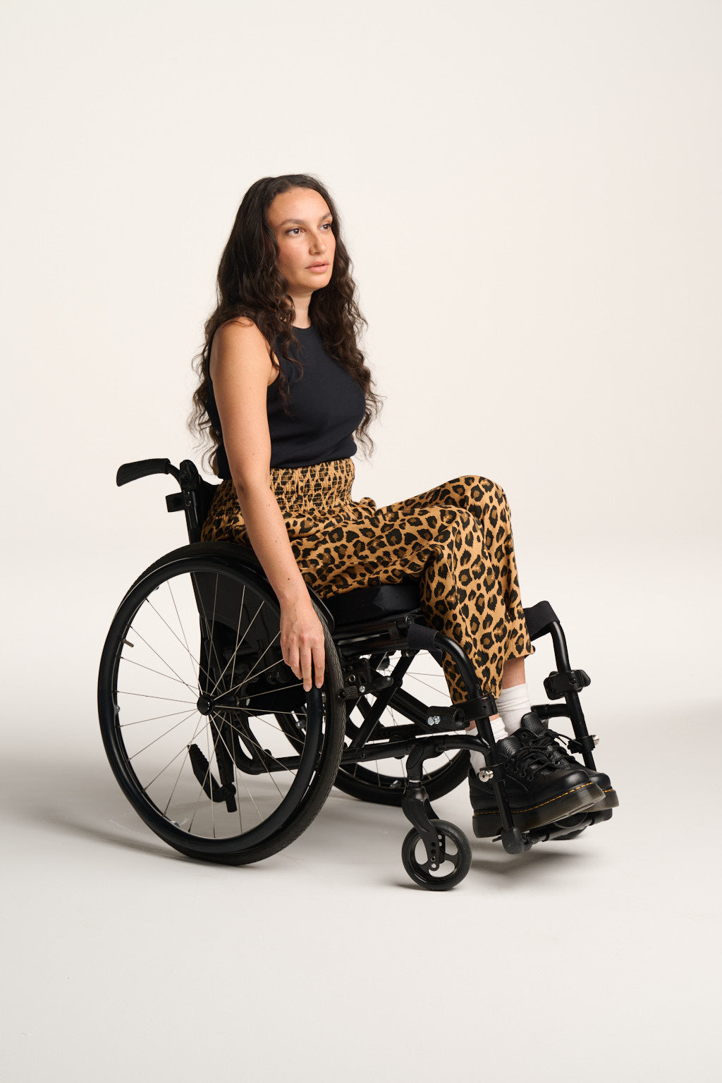 Alexa - Cotton Trousers in Leopard Print – Lucy & Yak