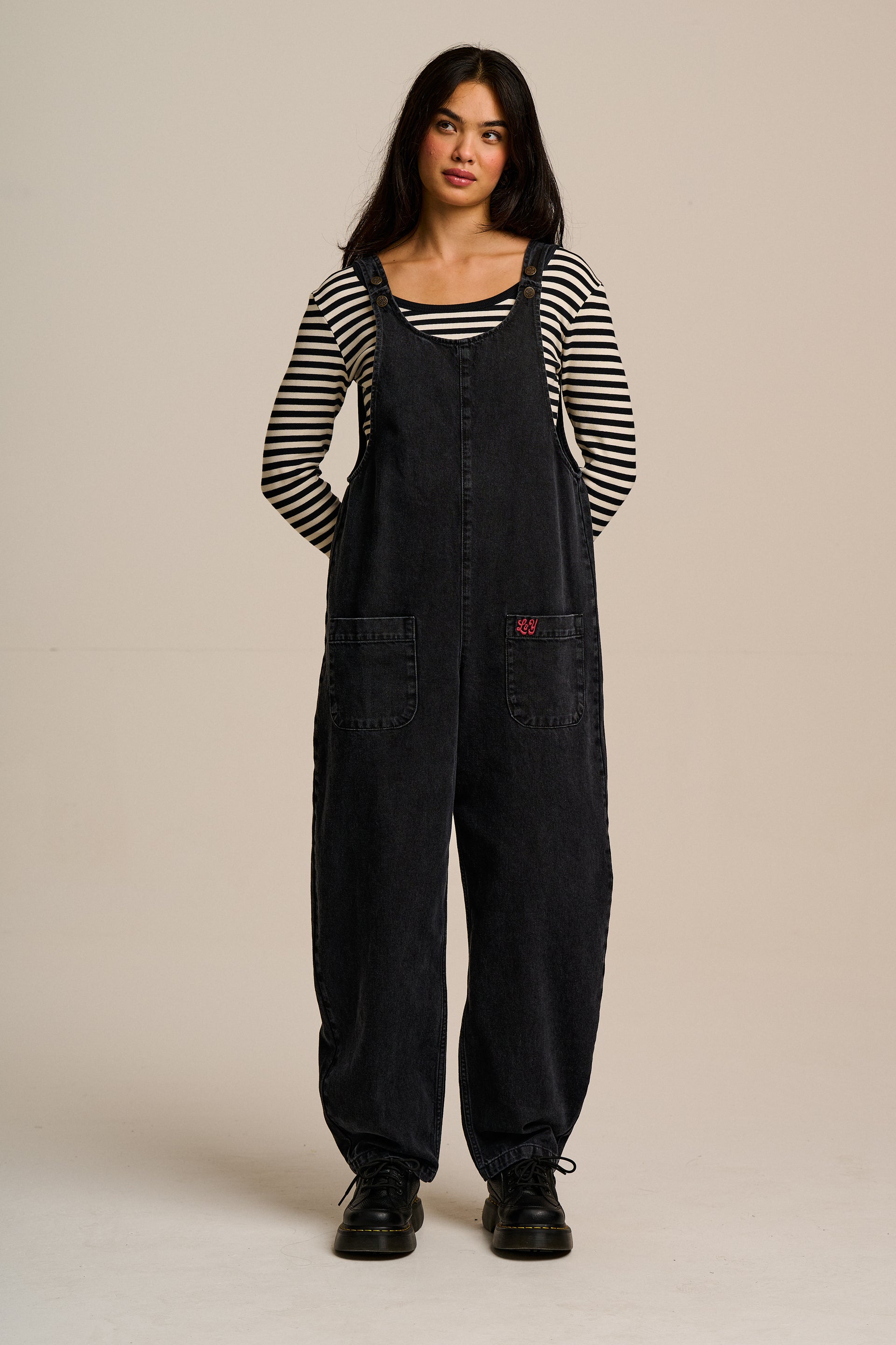 Ara Denim Dungarees Wash
