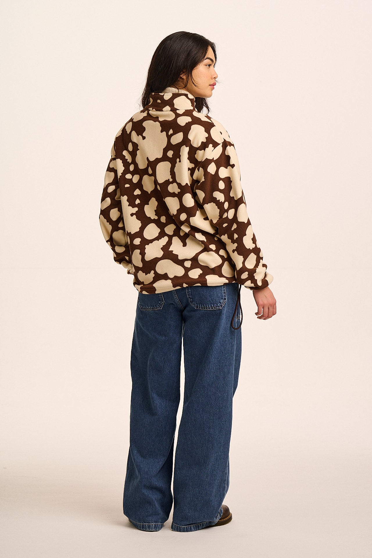 Stevie - Polar Fleece in Bessie Print