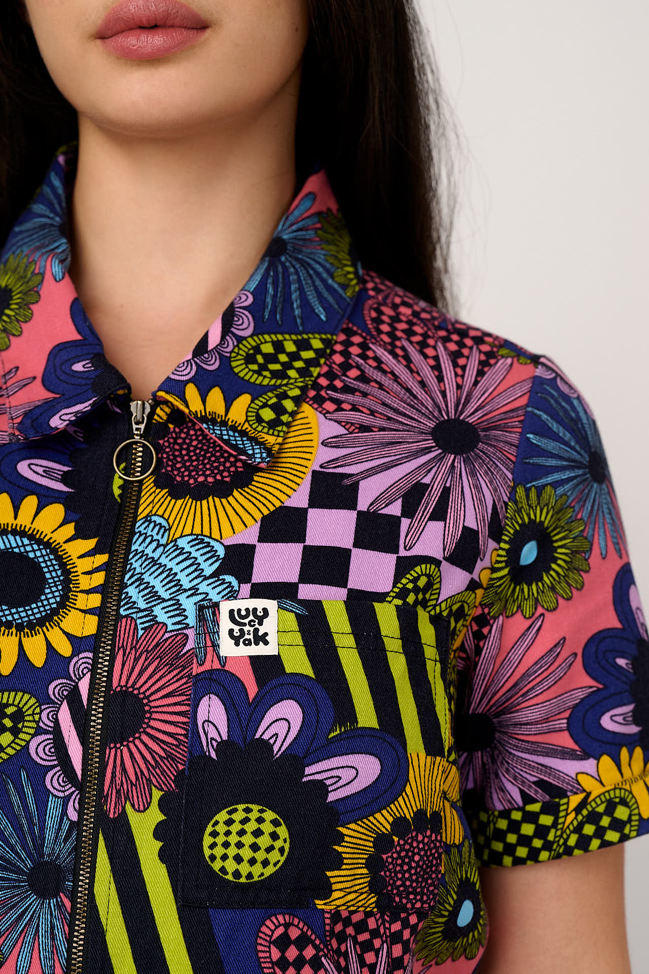 Ragan - Cotton Jumpsuit in Dreams Over Reality