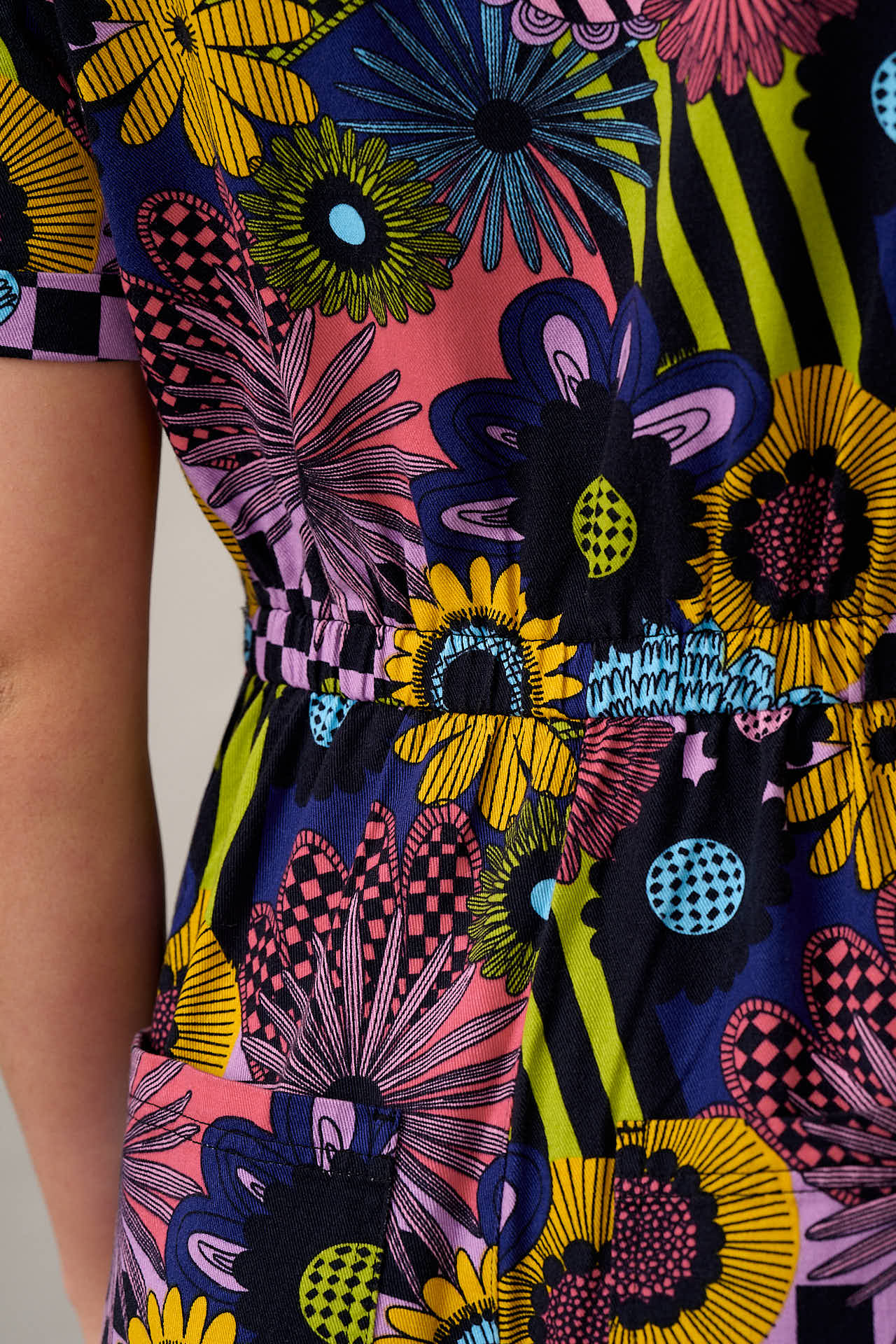 Ragan - Cotton Jumpsuit in Dreams Over Reality