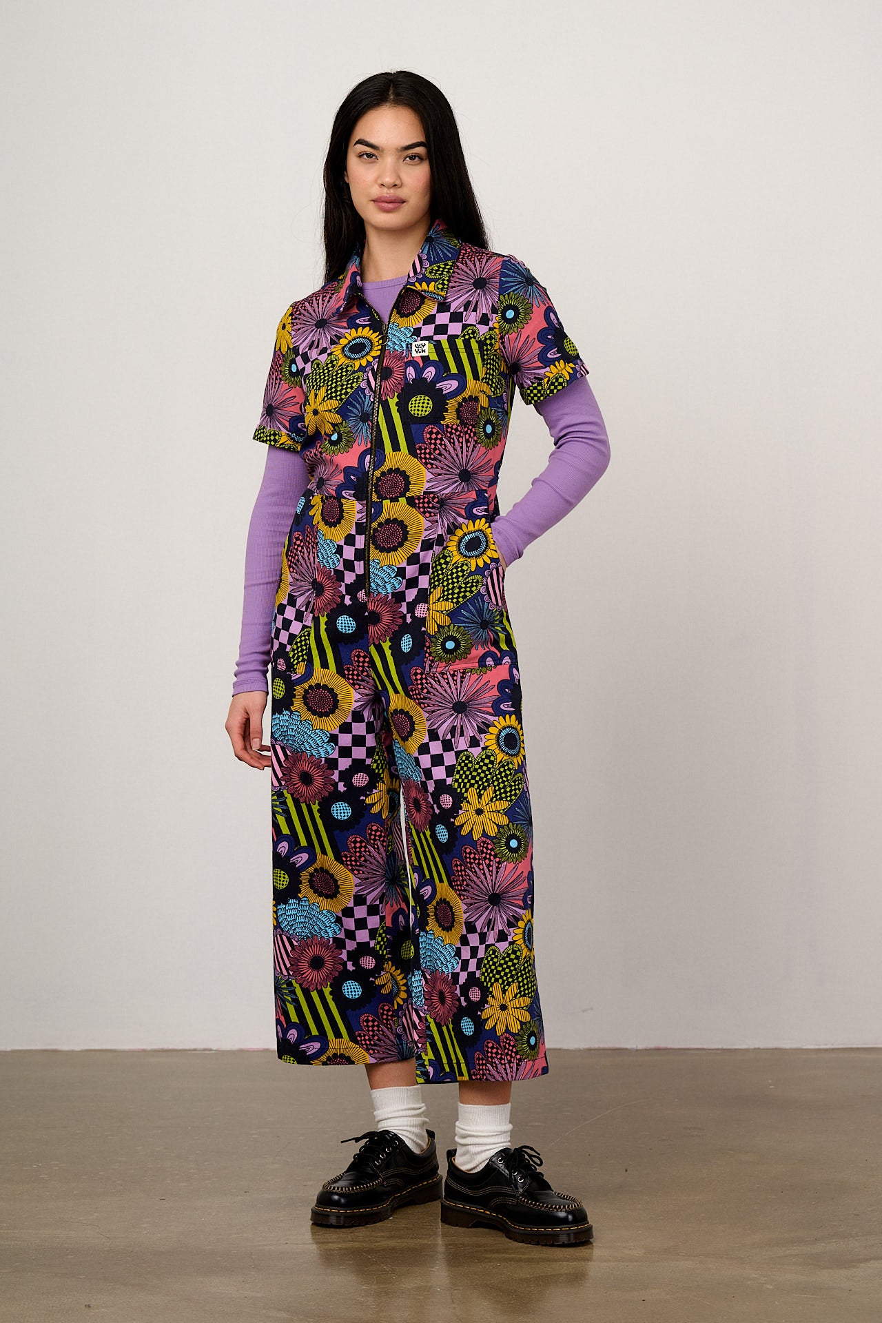 Ragan - Cotton Jumpsuit in Dreams Over Reality