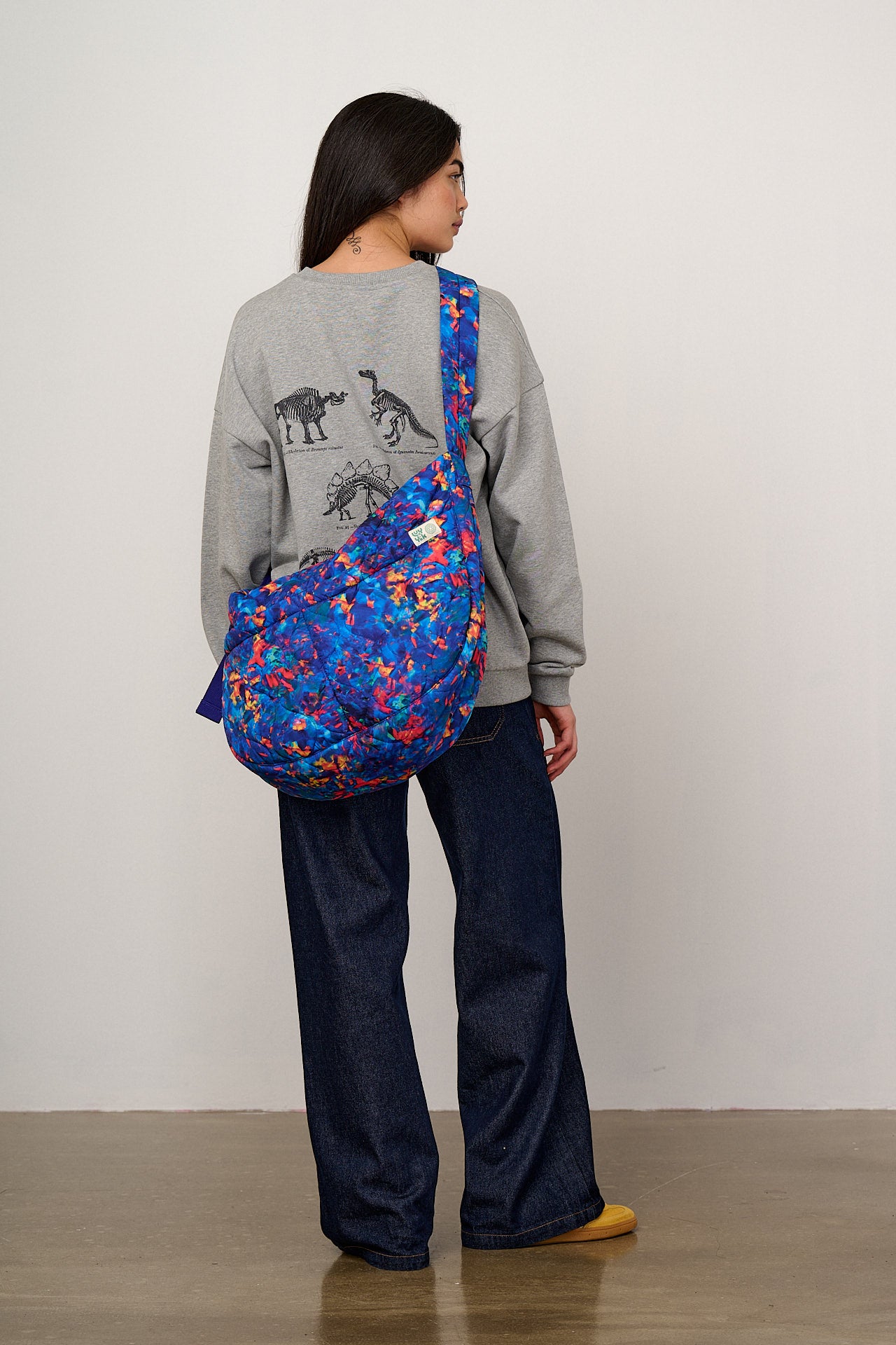 L.E. Laval - Weekend Bag in Digital Blur Natural History Museum & Yak