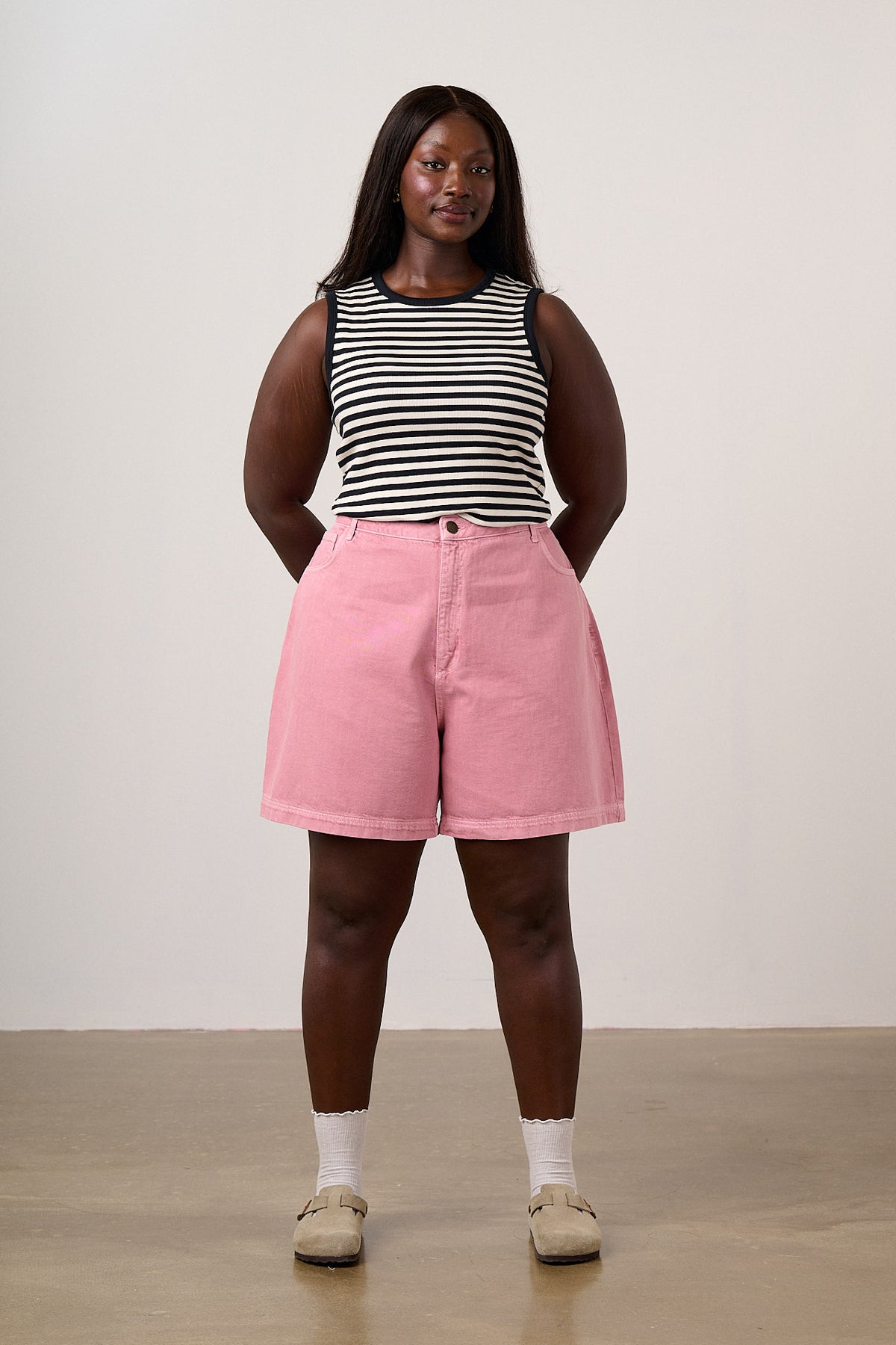 Lexi Denim Short Cashmere Wash