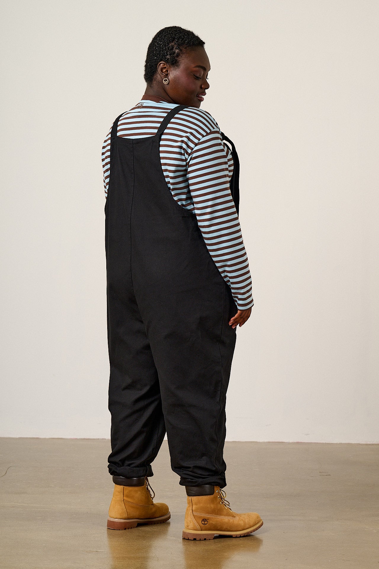 Original - Cotton Dungarees in Black