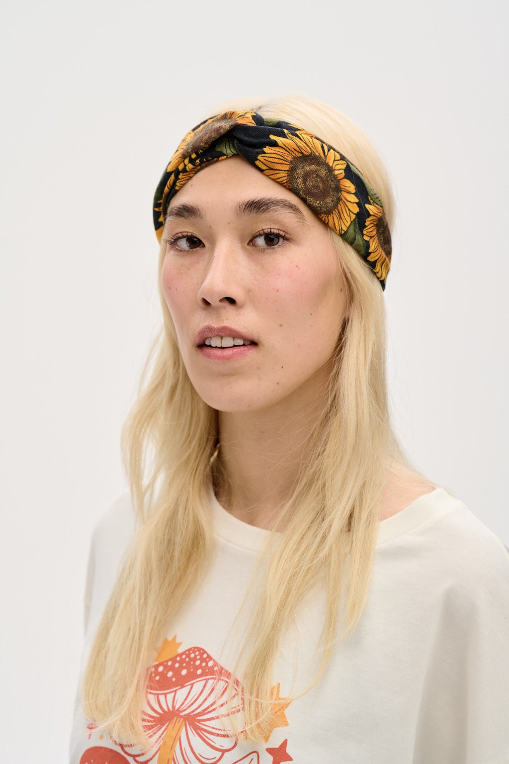 Lucy & Yak Headbands Hallie Headband: ZERO WASTE - Sunflower