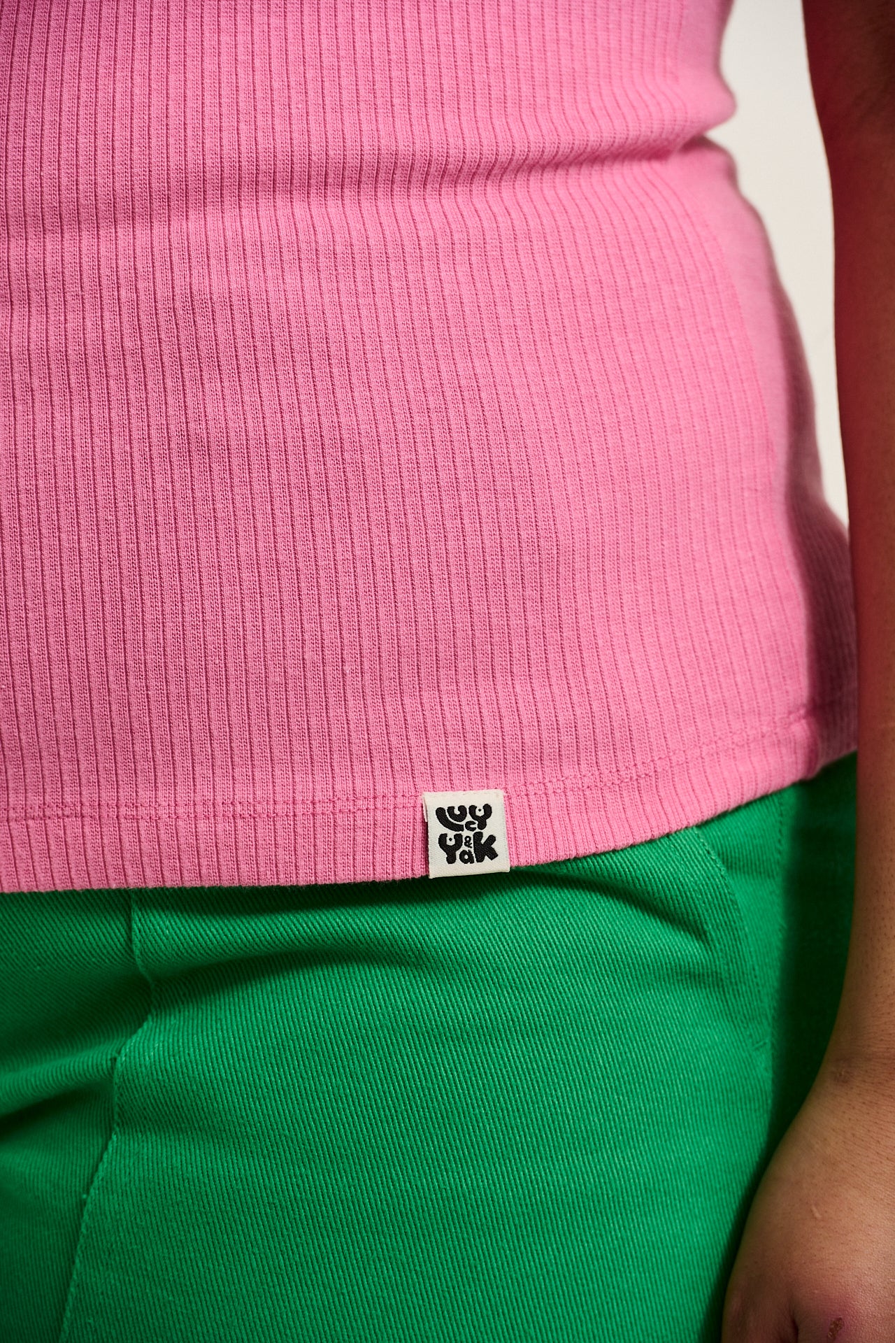 Susie Vest: ORGANIC COTTON & LENZING™ ECOVERO™ - Sherbert Pink