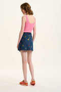 Blair Skirt: ORGANIC DENIM - Chrissy