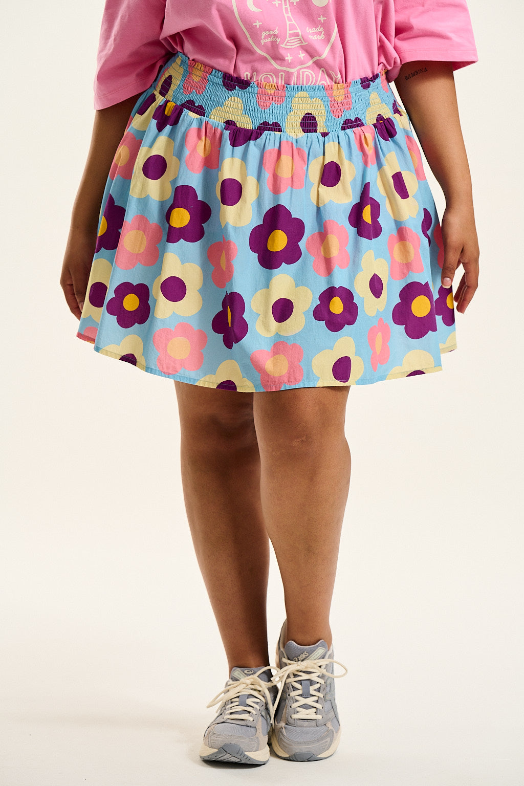 Thea Skirt: ORGANIC COTTON - Fleur