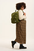 Kellie Backpack: ORGANIC CORDUROY - Loden Green
