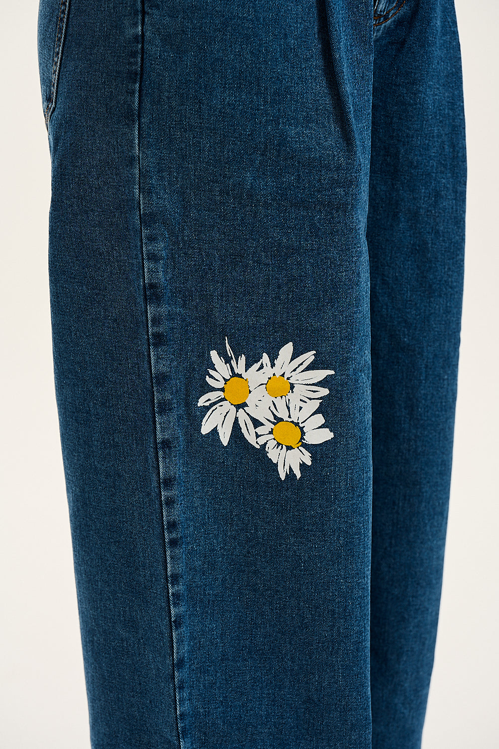 Daisy sales painted jeans