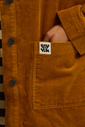 Olly Jacket: ORGANIC CORDUROY - Mustard