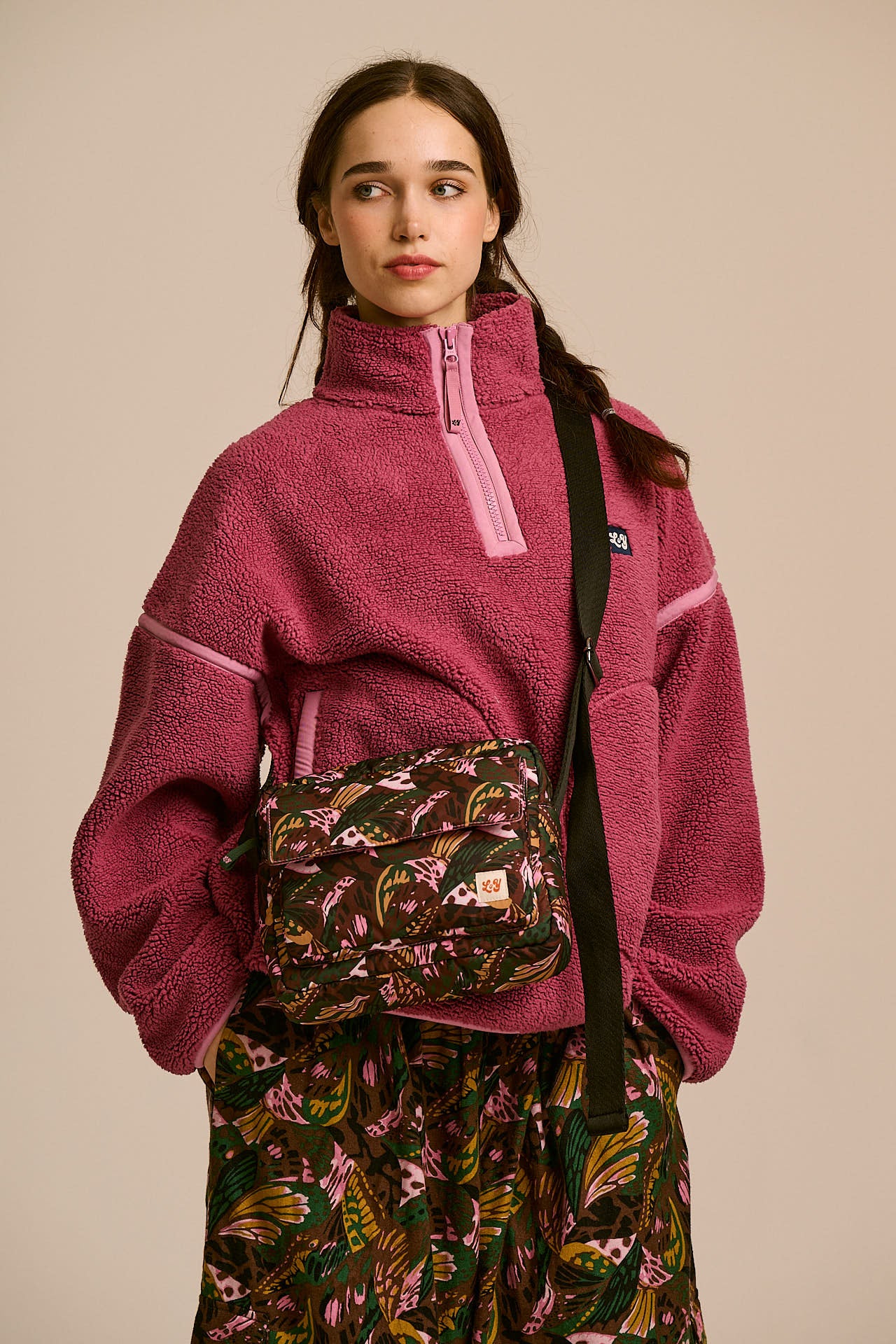 Maddox - Recycled Polyester Crossbody Bag in Butterfly – Lucy & Yak