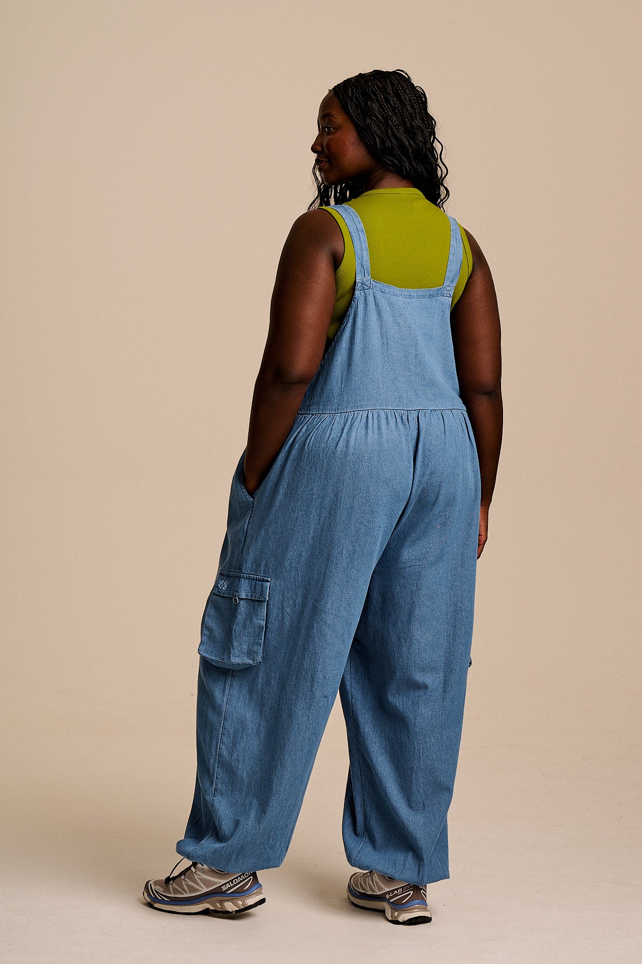 Miyada - Cotton Dungaree in Light Wash Blue – Lucy & Yak