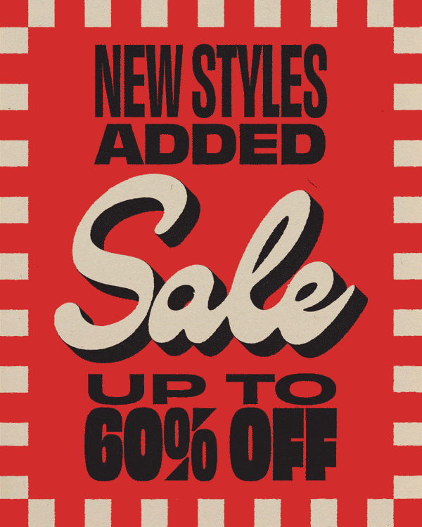 Sale - Up to 60% off