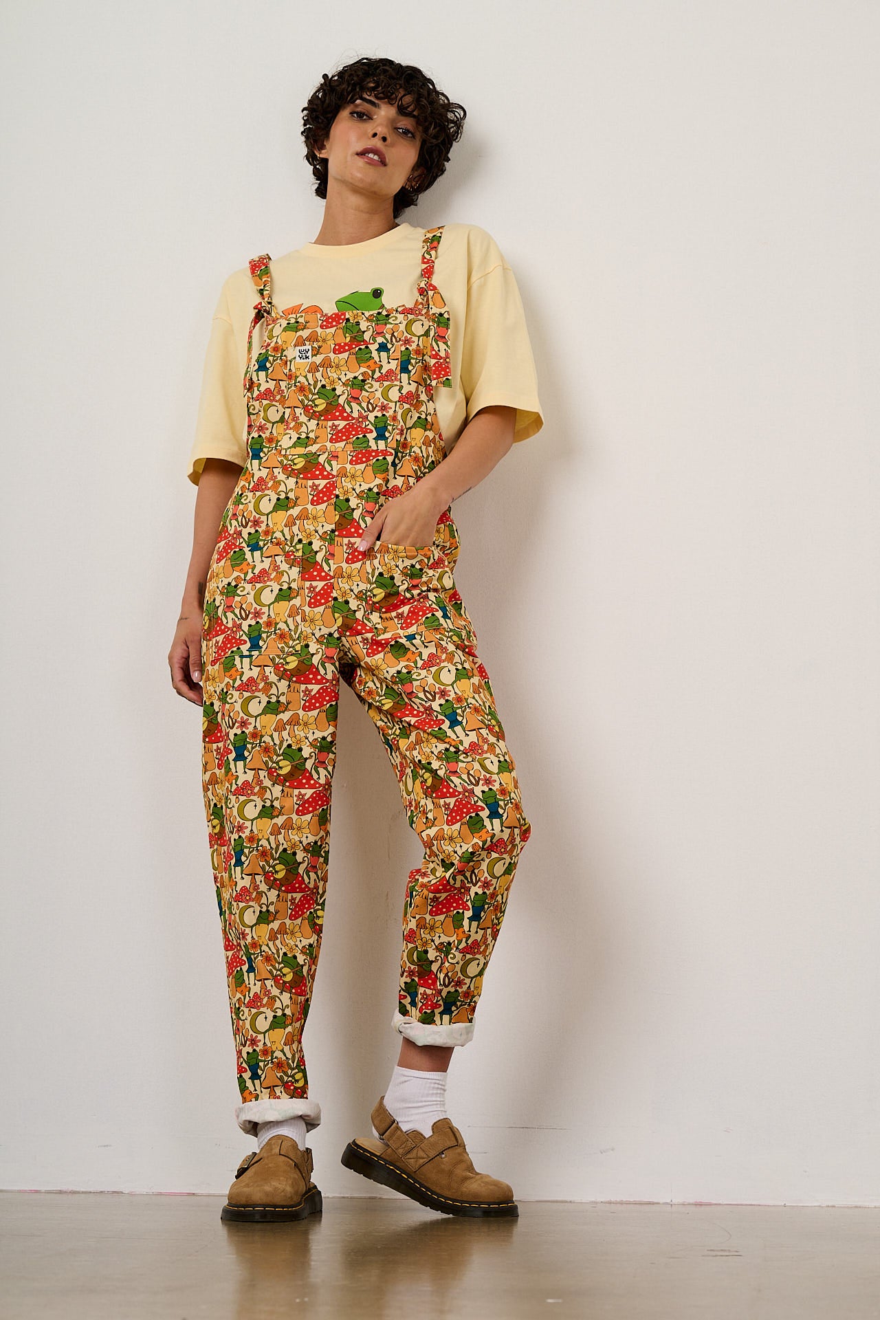 Original - Cotton Dungaree in Kimmy Gowland & Yak – Lucy & Yak