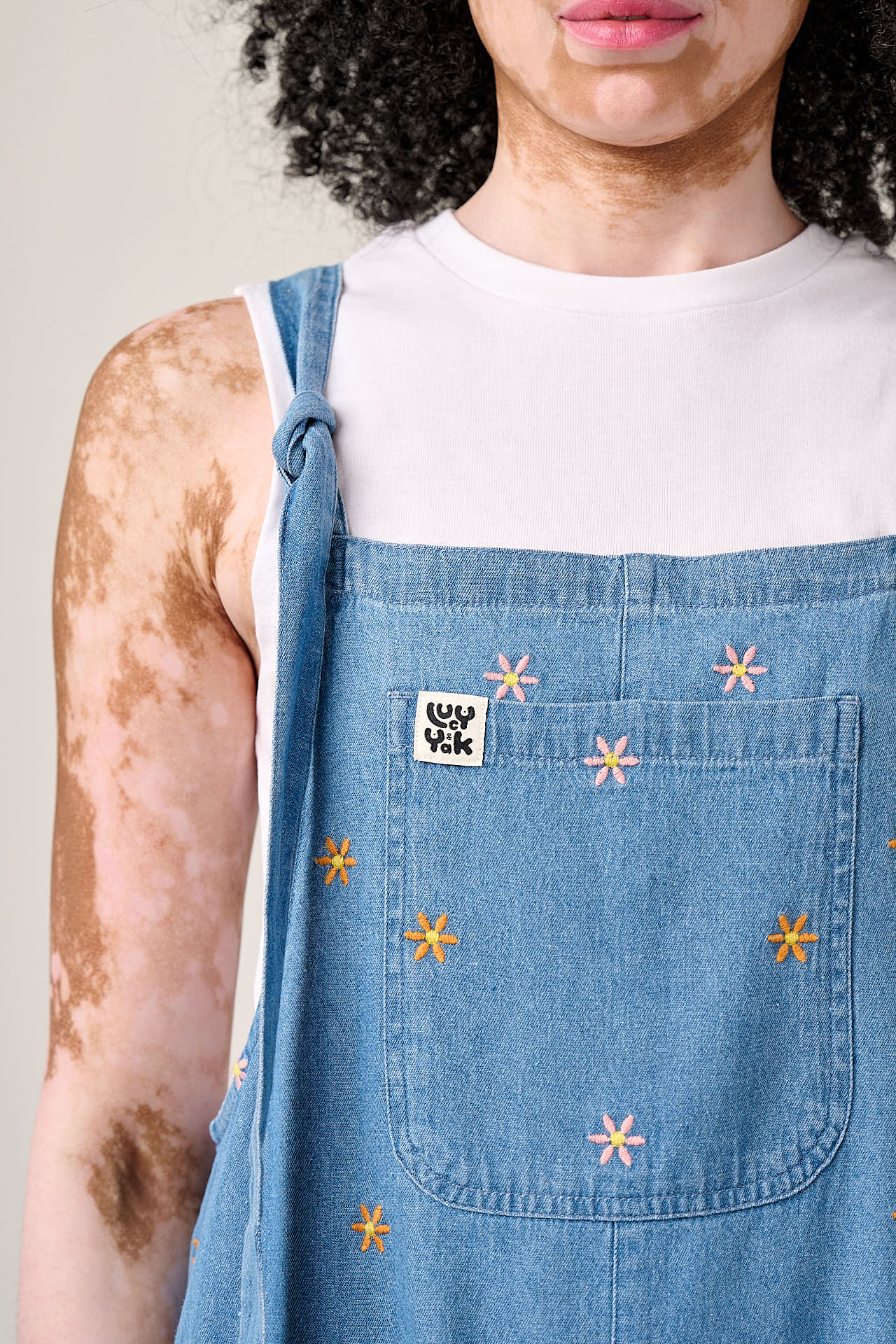 IMPERFECT - Original Dungaree Shorts - Cotton Dungaree Shorts in