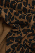 Ola - Polar Fleece Scarf in Leopard Print