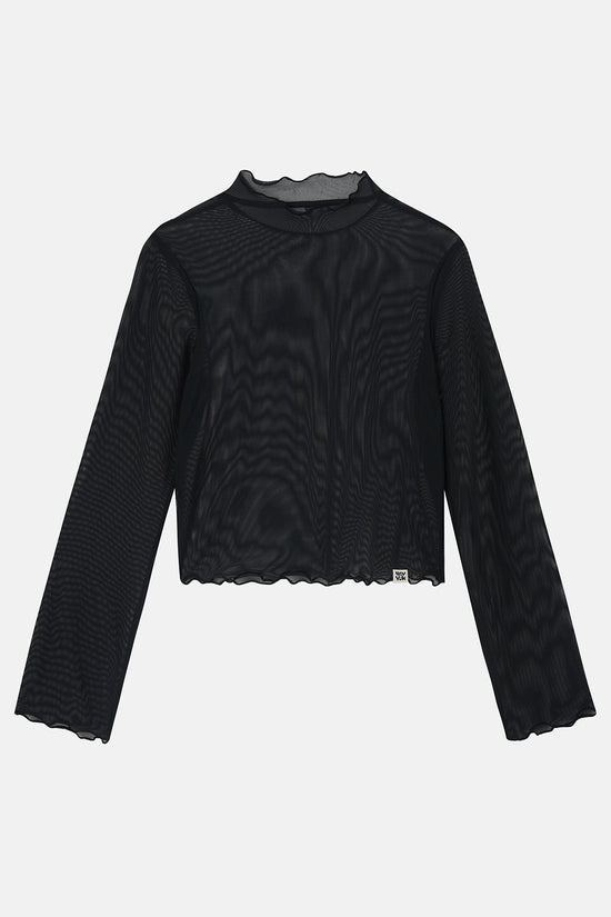 Perrie Long Sleeve Top: RECYCLED POLYESTER - Black – Lucy & Yak