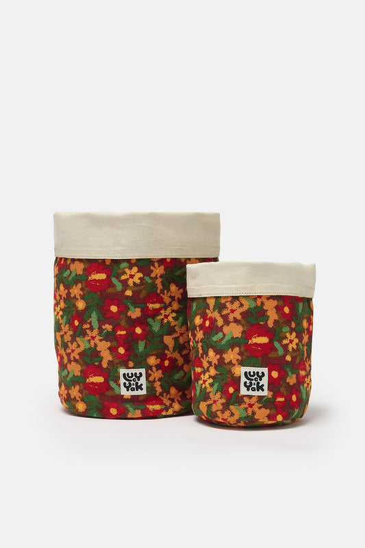 Plant Pot Covers in Rodeo Floral Print (2 Pack)