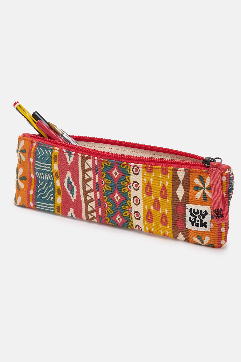 L.E. Pierra - Pencil Case Pouch in Artist Print by Chaaya Prabhat