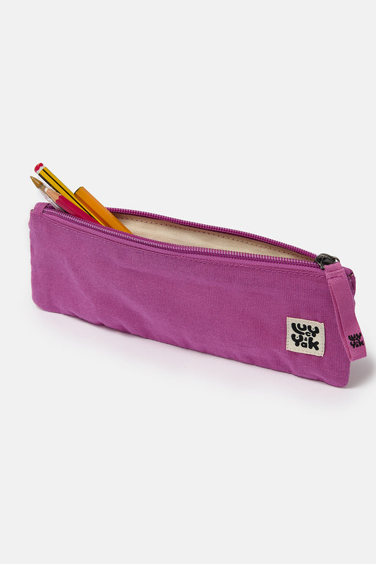 Pierra - Pencil Case Pouch in Dahlia Pink