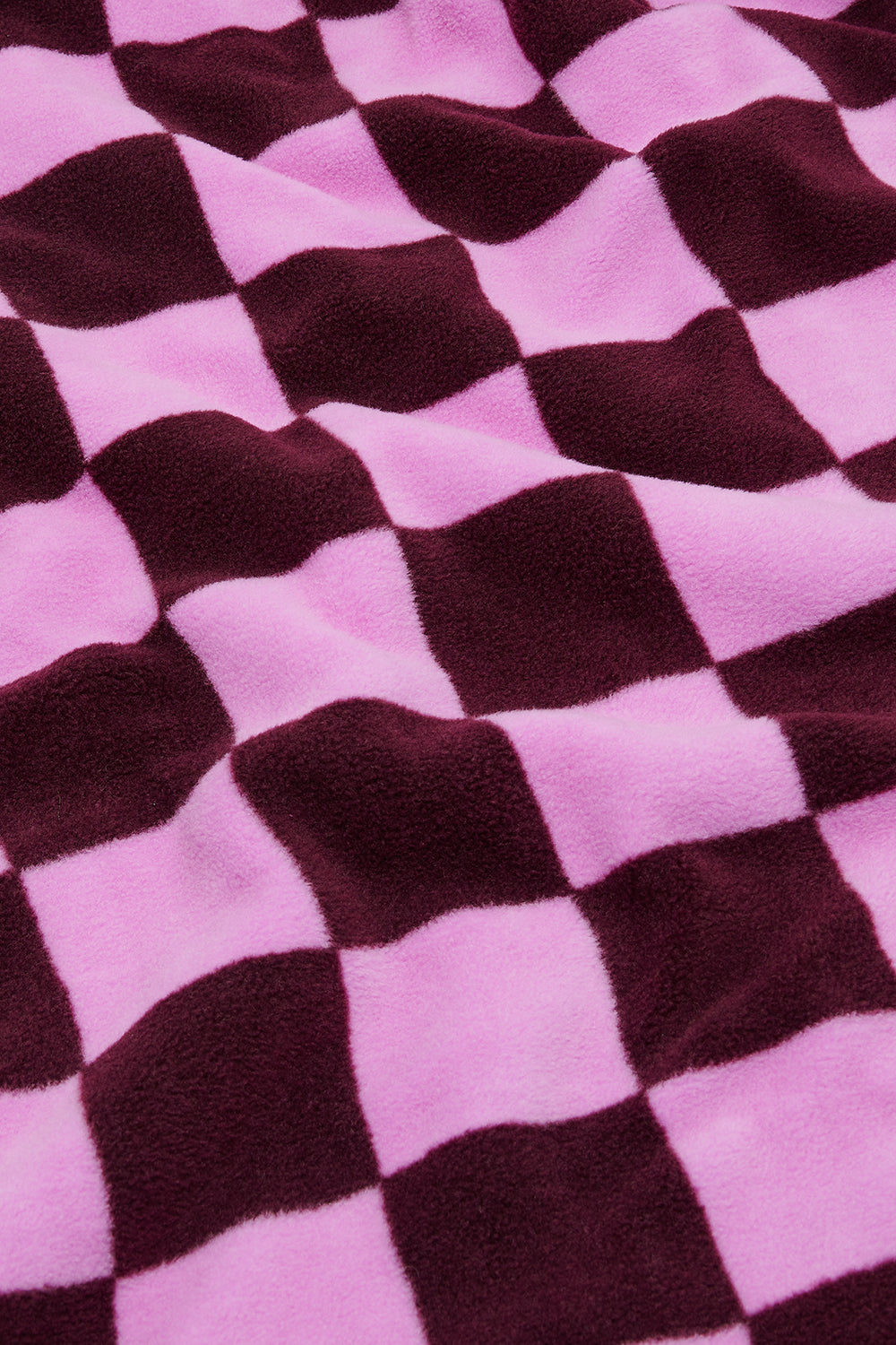 Fleece Blanket: RECYCLED BOTTLES - Harmon Checkerboard