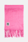 Rowan Scarf: RECYCLED POLYESTER - Power Pink
