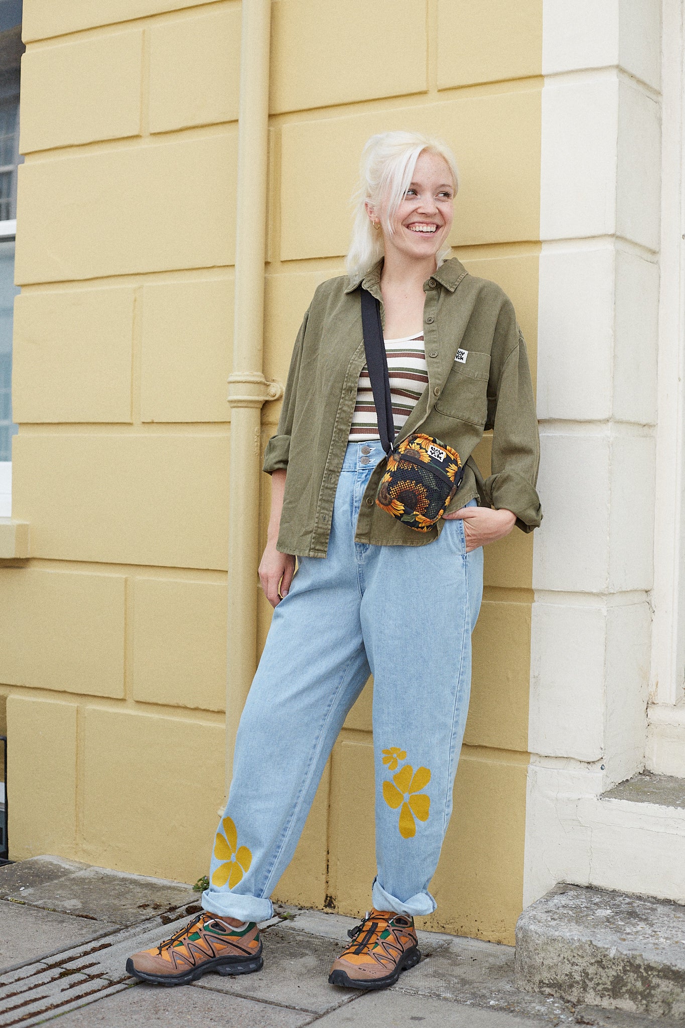 Addison Tapered Jeans: ORGANIC DENIM - Hibiscus